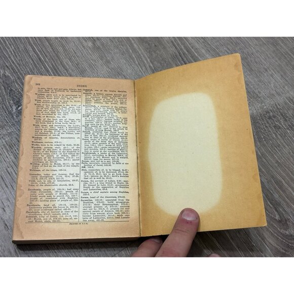 The Book Of Mormon Book by George Albert Smith Hardcover 1950 - Picture 4 of 6